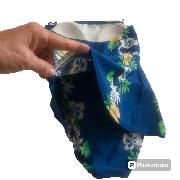 Anne Cole Collection Bandeau Bathing Suit - Picture 6 of 14